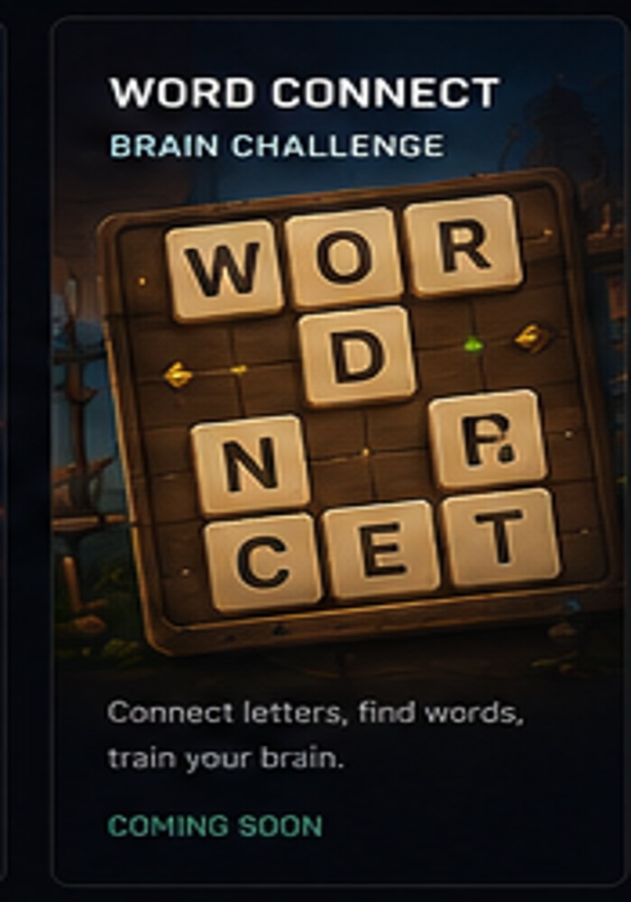 Word puzzle game concept